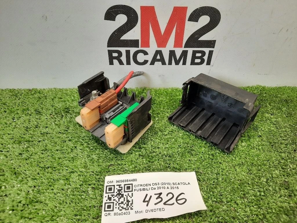 Scatola Fusibili 9656984480 Citroen DS3 2010