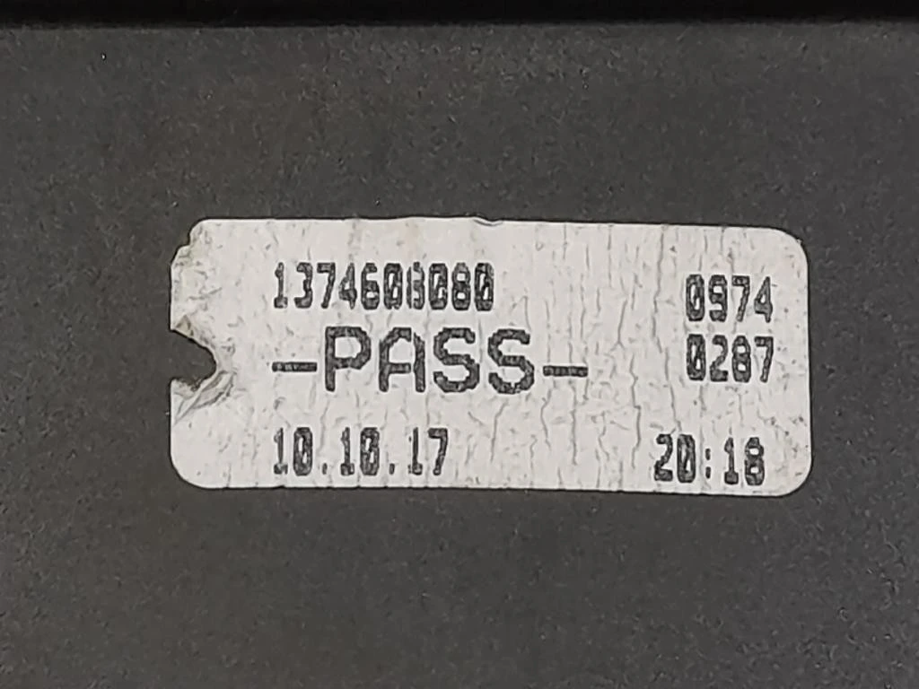 Scatola Fusibili 1374608080 Citroen Jumper III 2014