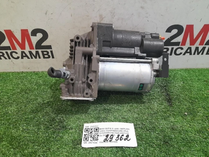 Compressore ARIA Riparazione Pneumatico 104341H Bmw Serie 5 E60 Berlina 2004