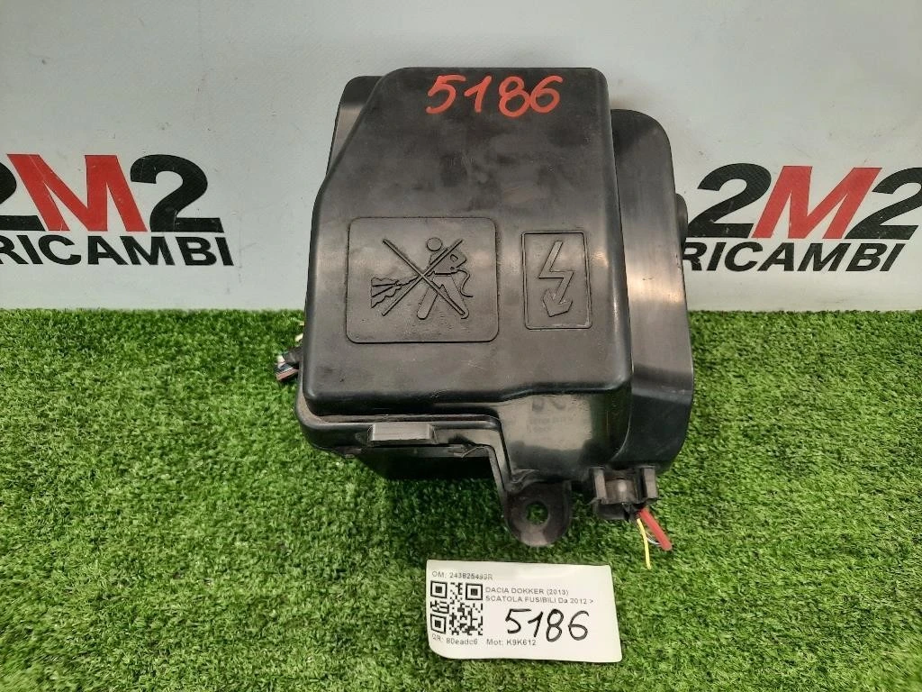Scatola Fusibili 243825499R Dacia Dokker 2013