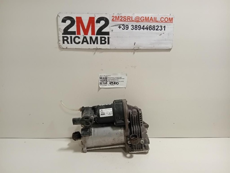 Compressore ARIA Riparazione Pneumatico A 166 320 02 04 Mercedes Classe GLE W166 2015