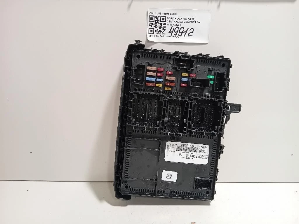 Scatola Fusibili COMFORT CENTRALINA LU5T-15604-BJGE Ford KUGA III 2020