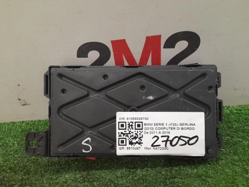 Computer DI Bordo 61359329700 Bmw Serie 1 F20 Berlina 2012