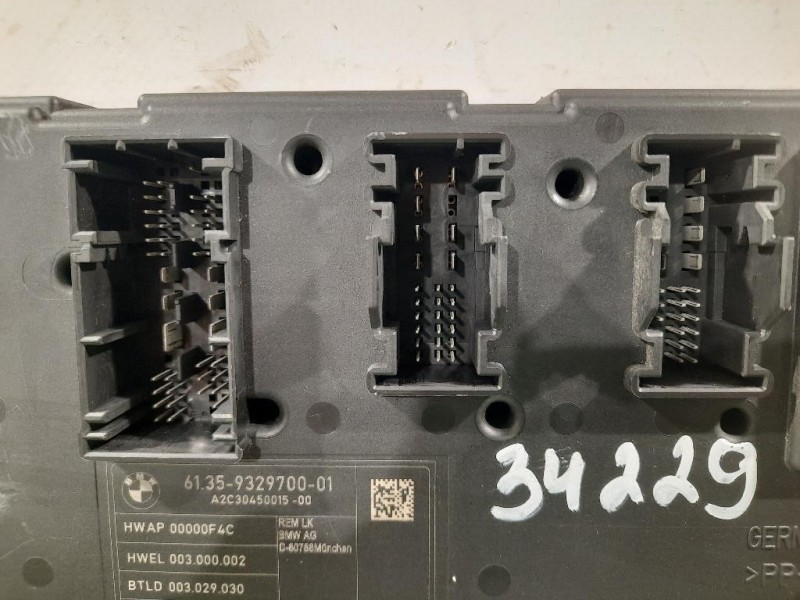 Computer DI Bordo 61359329700 Bmw Serie 1 F20 Berlina 2012