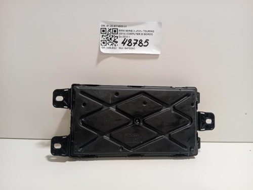 Computer DI Bordo 6135-9374508-01 Bmw Serie 3 F31 Touring 2012