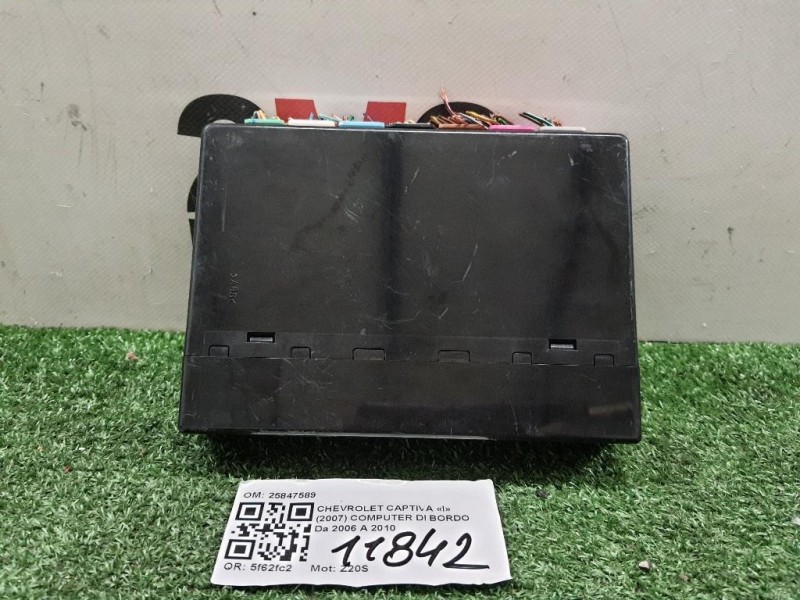 Computer DI Bordo 25847589 Chevrolet Captiva I 2007