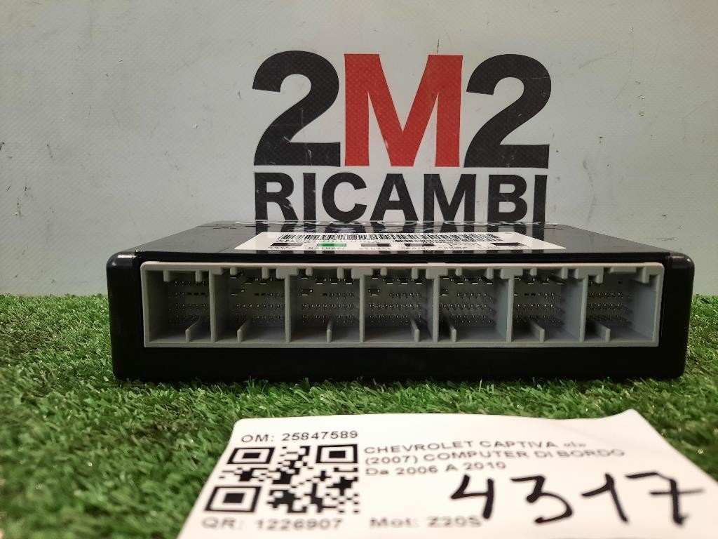 Computer DI Bordo 25847589 Chevrolet Captiva I 2007