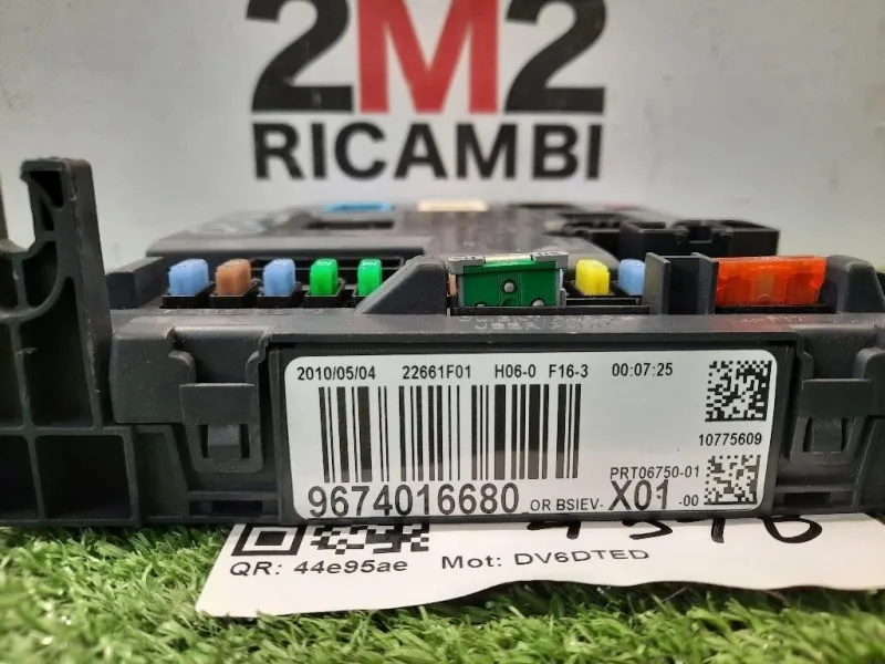 Computer DI Bordo 9674016680 Citroen DS3 2010