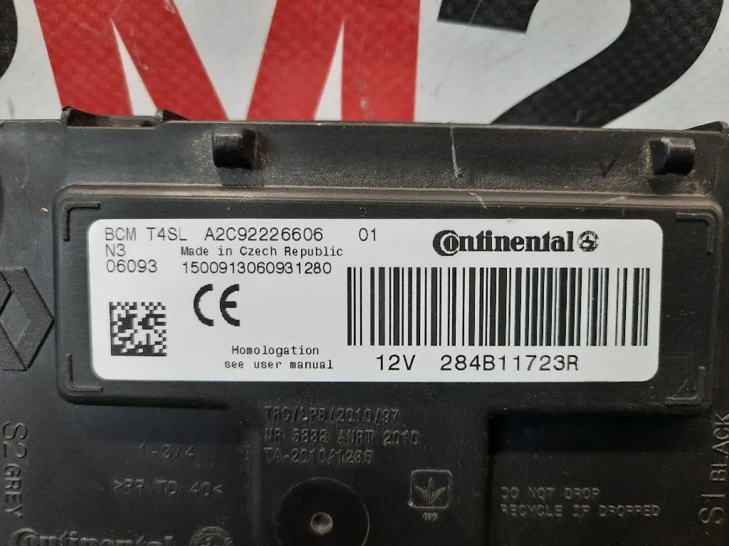 Computer DI Bordo 284B11723R A2C92226606 CENTRALINA BODY Dacia Duster I 2014