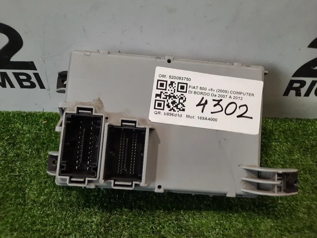 Computer DI Bordo 00520083750 BODY Fiat 500 II 2008