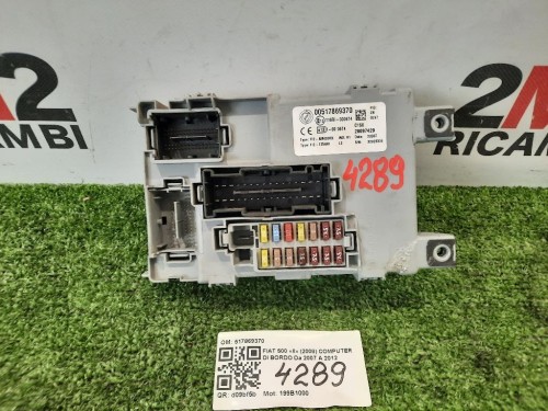 Computer DI Bordo 00 517869370 BODY Fiat 500 II 2008
