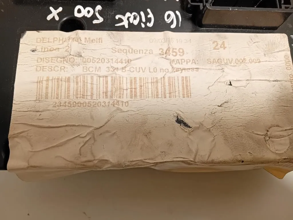 Computer DI Bordo 00520314410 Fiat 500X 2015