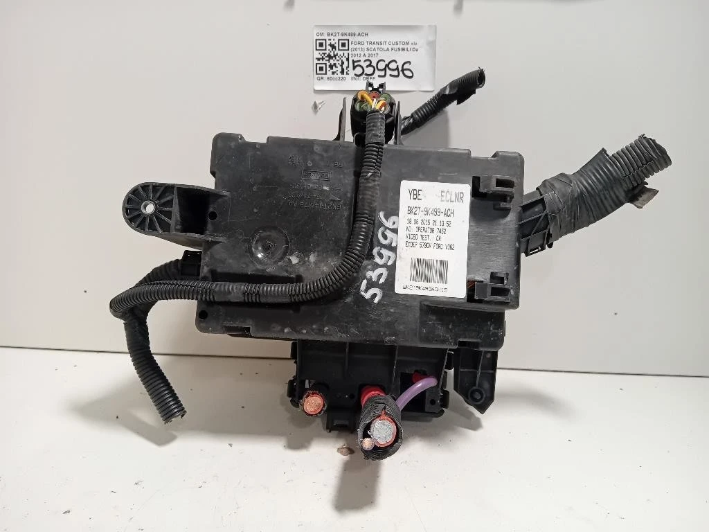 Scatola Fusibili BK2T-9K499-ACH Ford Transit Custom I 2013