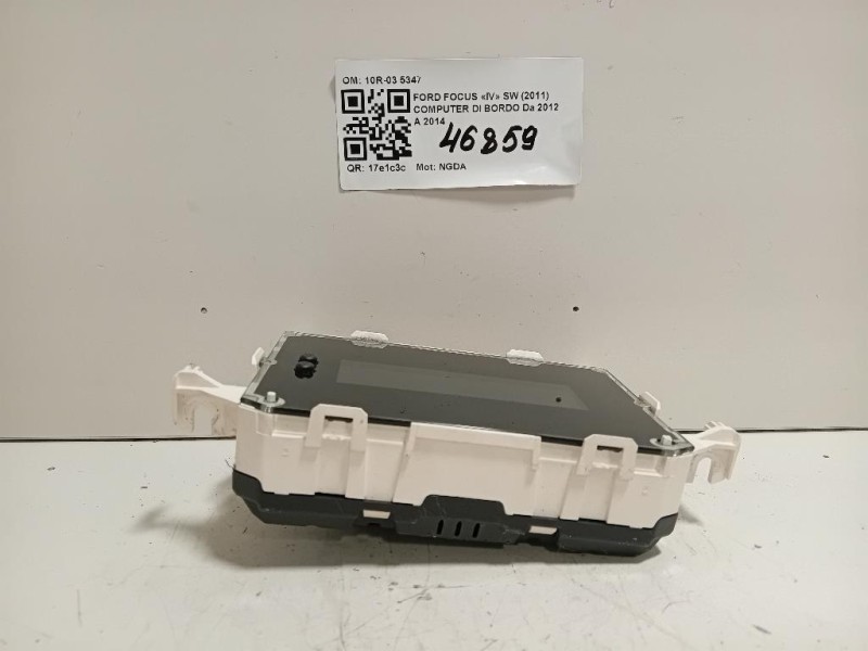 Computer DI Bordo 10R-03 5347 Ford Focus IV SW 2011