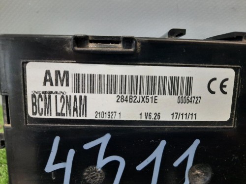 Computer DI Bordo 284B2JX51E Nissan Nv200 2009