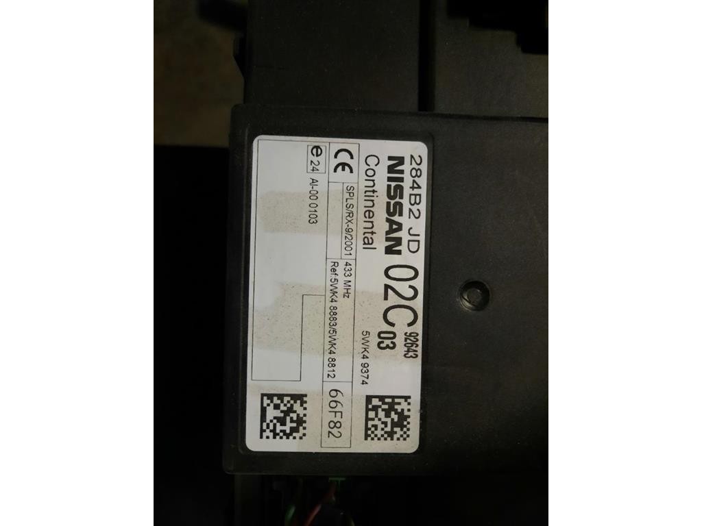 Computer DI Bordo 284B2JD Nissan Qashqai I 2007