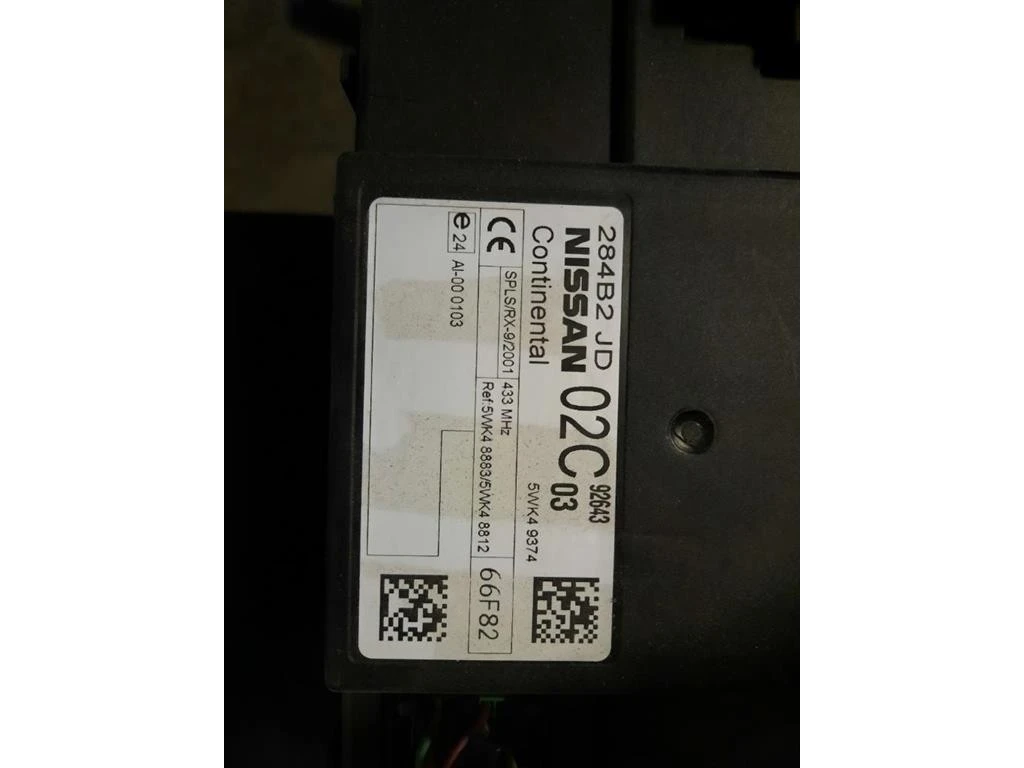 Computer DI Bordo 284B2JD Nissan Qashqai I 2007