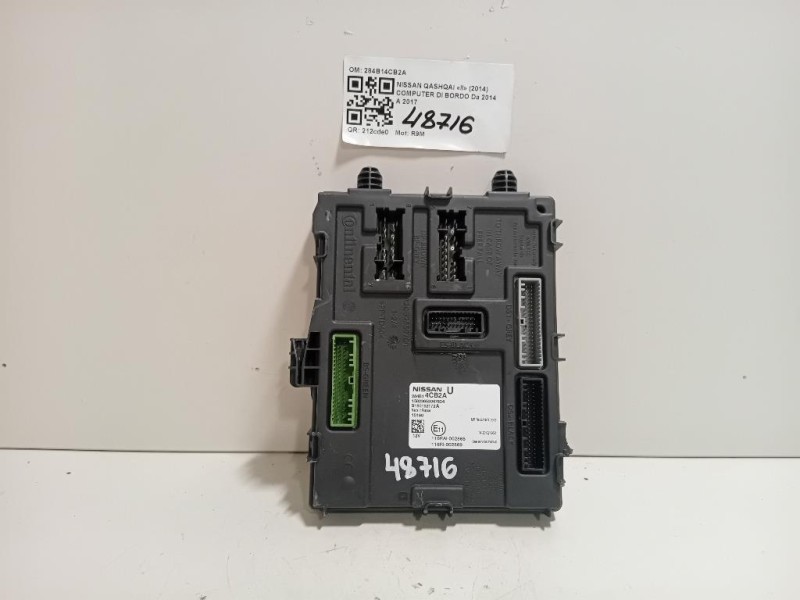 Computer DI Bordo 284B14CB2A Nissan Qashqai II 2014