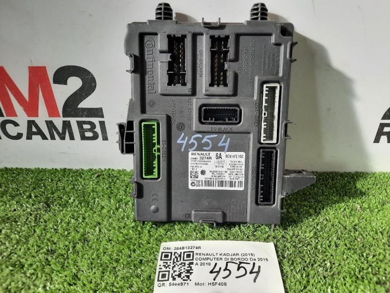 Computer DI Bordo 284B13274R CENTRALINA COMFORT Renault Kadjar 2015