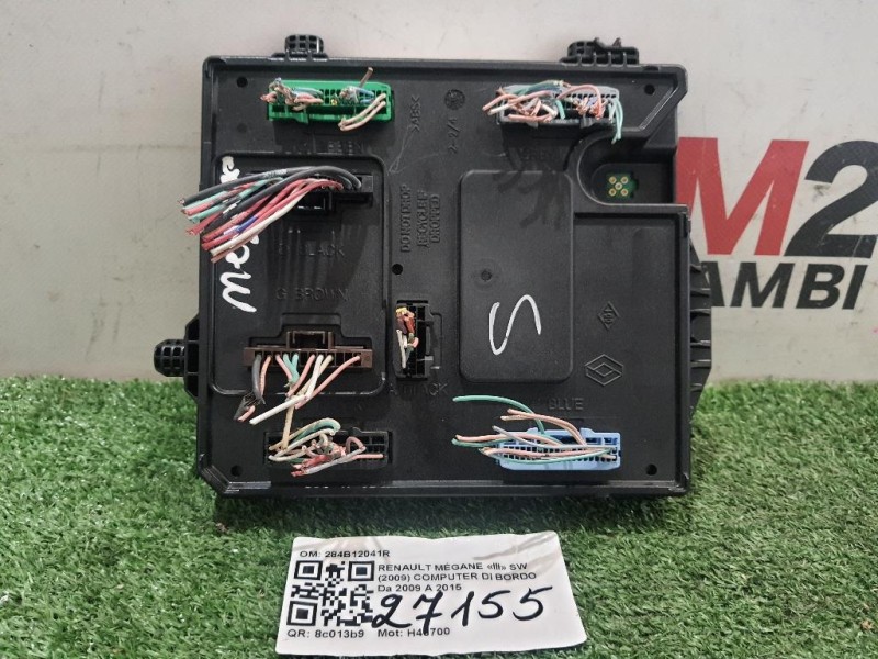 Computer DI Bordo 284B12041R Renault Mégane III SW 2009