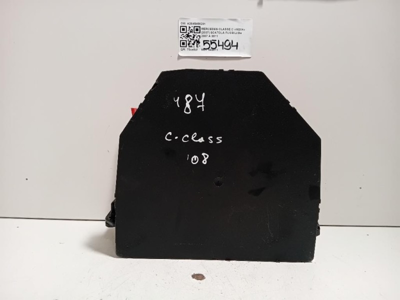 Scatola Fusibili A2045456201 Mercedes Classe C W204 2007