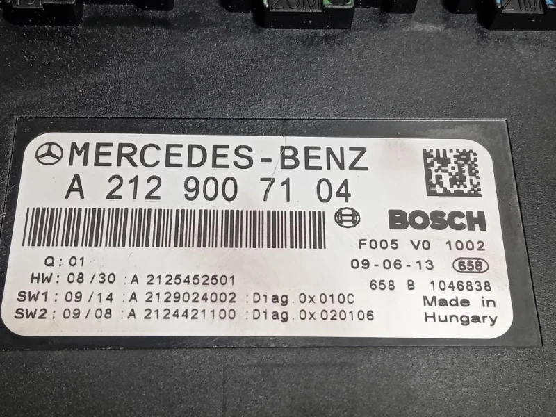 Scatola Fusibili A2129007104 Mercedes Classe E C207 Coupé 2010