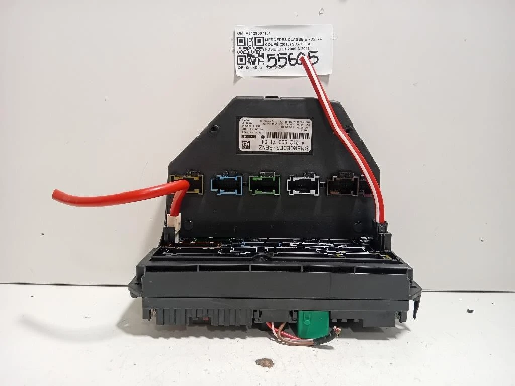 Scatola Fusibili A2129007104 Mercedes Classe E C207 Coupé 2010