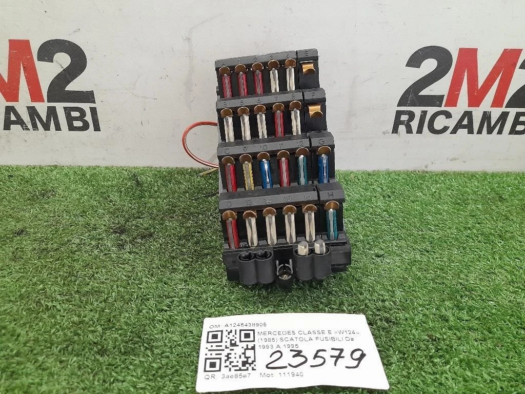 Scatola Fusibili A1245438905 Mercedes Classe E W124 1985