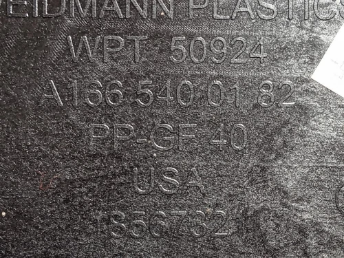 Scatola Fusibili A 166 540 01 82 BOX Mercedes Classe GLE W166 2015