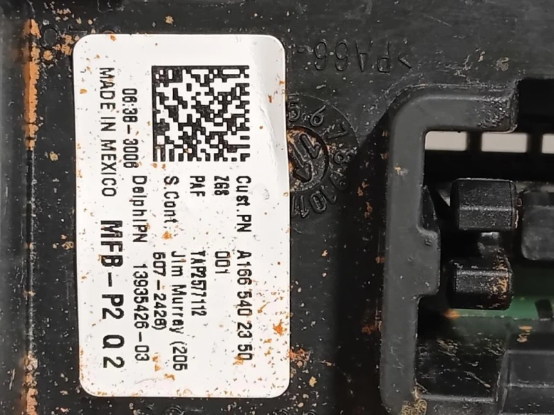 Scatola Fusibili A1665402350 Mercedes Classe GLE W166 2015