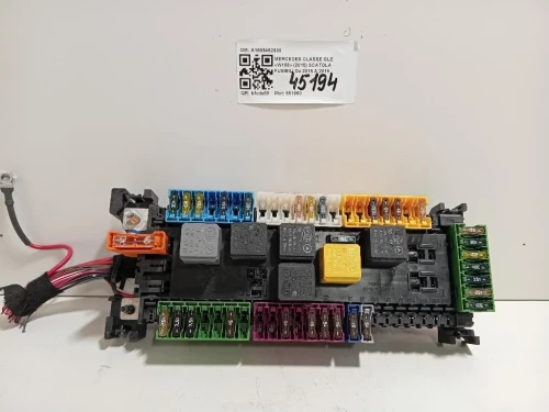Scatola Fusibili A1665452900 Mercedes Classe GLE W166 2015