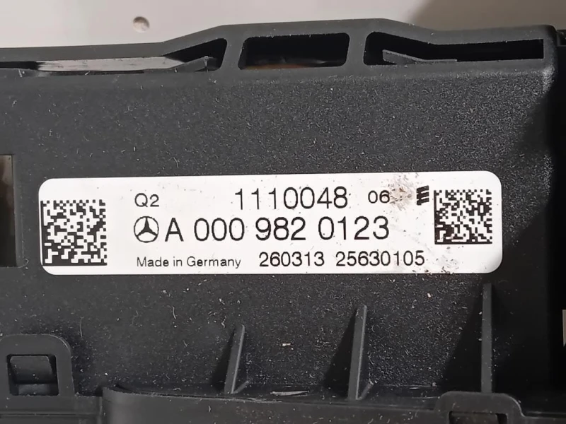 Scatola Fusibili A0009820123 SCATOLA SICUREZZA Mercedes Classe ML W166 2012