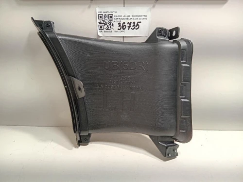 Condotto Aspirazione ARIA DX 86573-1W700 Kia RIO III 2012