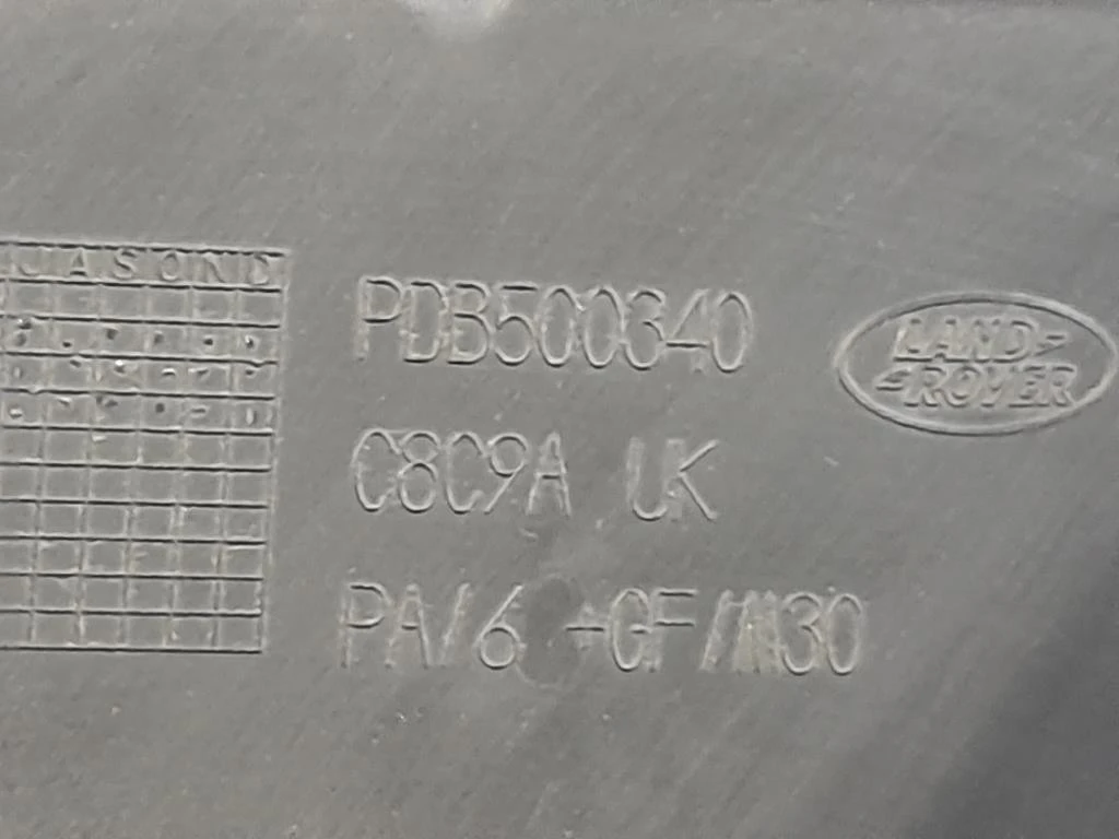 Condotto Aspirazione ARIA DX PDB500340 Land Rover Range Rover III 2009