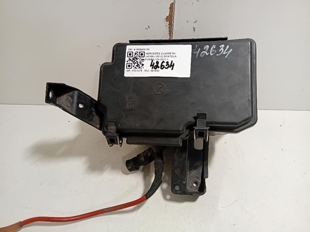 Scatola Fusibili A1665400182 Mercedes Classe ML W166 2012