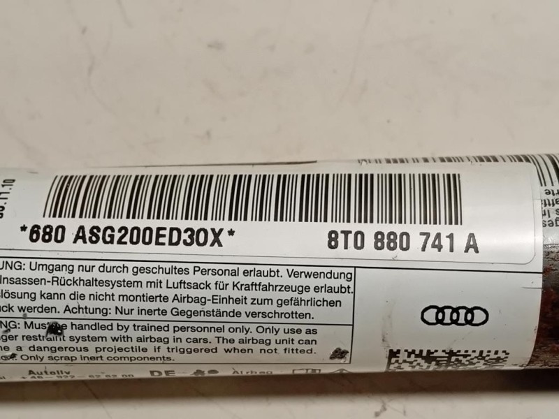 Air-bag A Tendina SX 8T0880741A Audi A5 8T3 2008