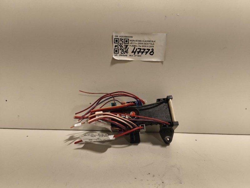 Scatola Fusibili A2035400050 Mercedes Classe SLK R171 2004
