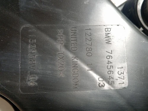 Condotto Aspirazione ARIA DX 7645645 Mini MINI Cooper F56 2018