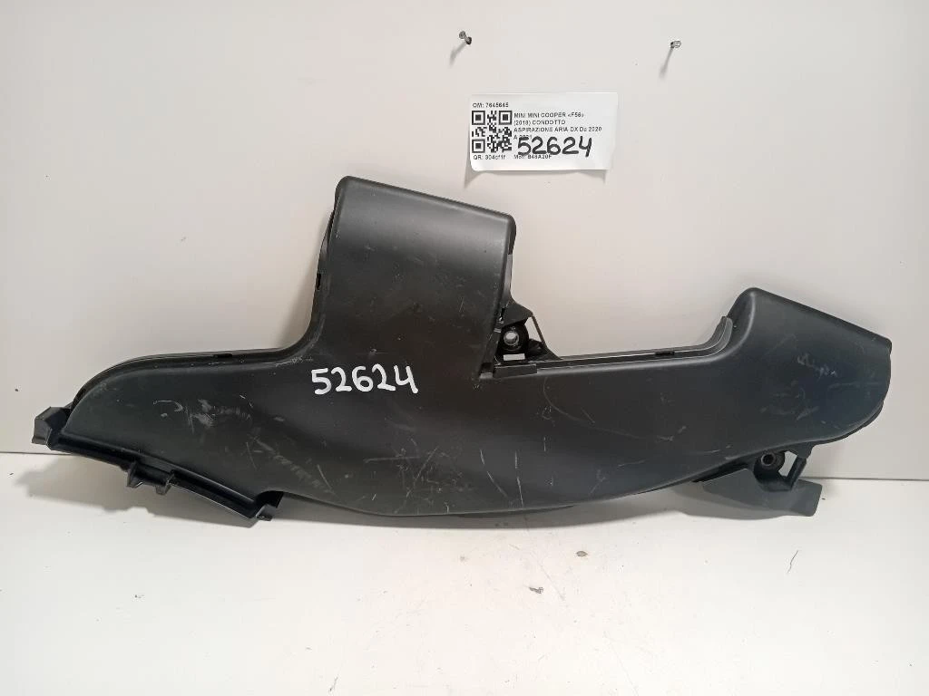 Condotto Aspirazione ARIA DX 7645645 Mini MINI Cooper F56 2018