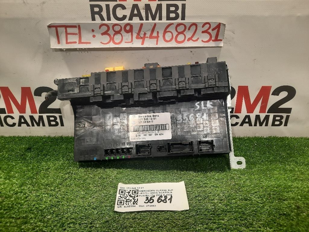 Scatola Fusibili 171 545 13 01 Mercedes Classe SLK R171 2004