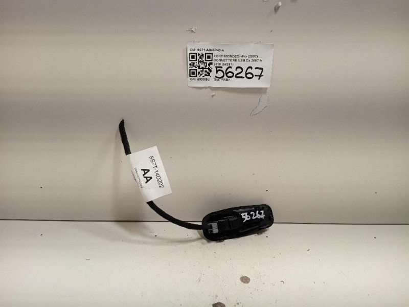 Connettore USB 9S71-A045P40-A Ford Mondeo IV 2007