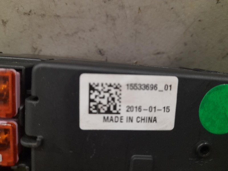 Scatola Fusibili 15533696 Opel Astra K SW 2016