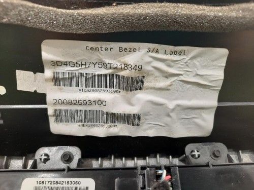 Console Centrale P55111898 AE Fiat Freemont 2011