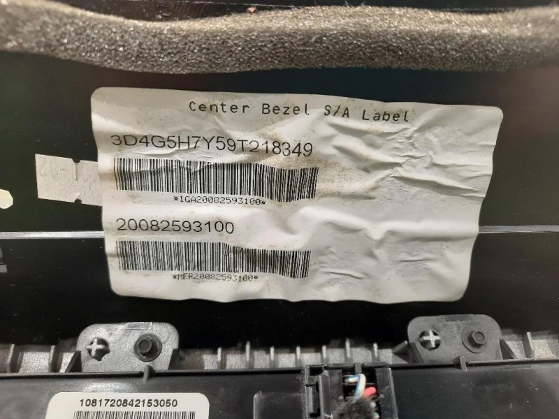 Console Centrale P55111898 AE Fiat Freemont 2011