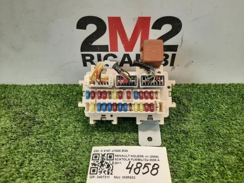 Scatola Fusibili C0167JY00A 5658780 RELE Renault Koleos I 2008
