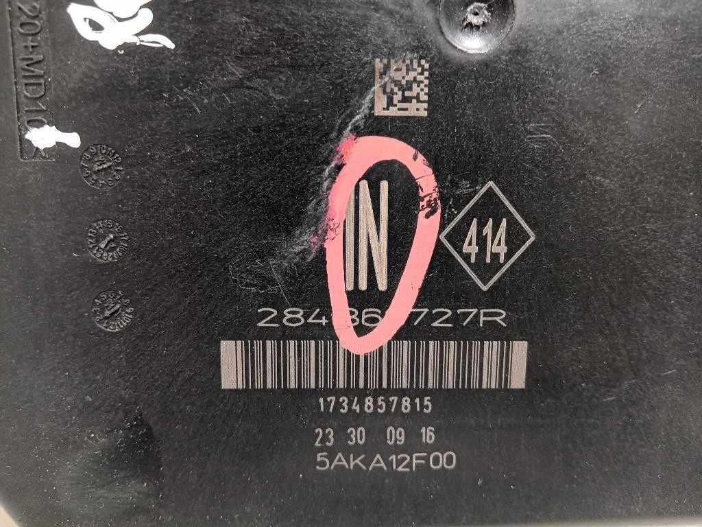 Scatola Fusibili 284866722R Renault Mégane IV 2016