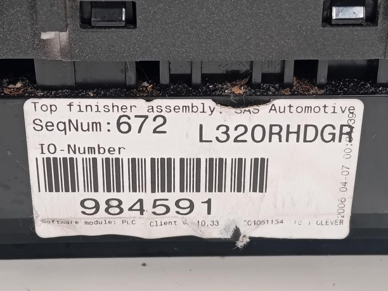 Console Centrale L320RHDGR Land Rover Range Rover Sport I 2005