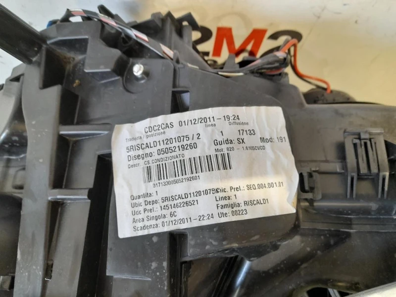 Scatola Riscaldamento T101107 Alfa Romeo Giulietta 2010