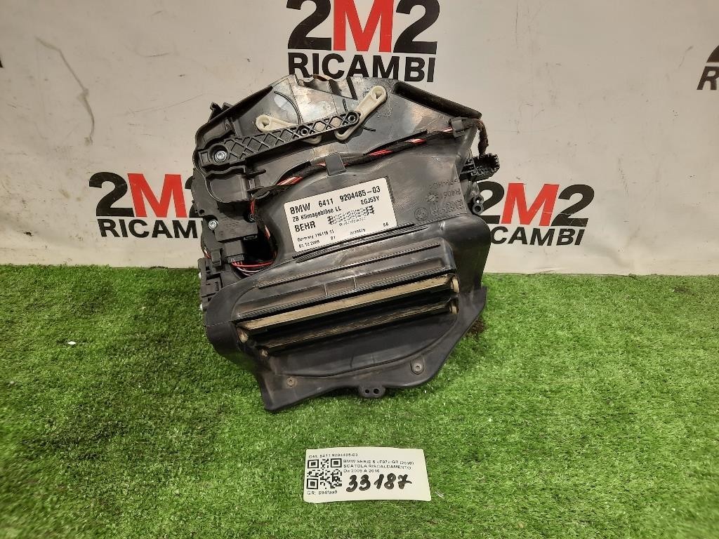 Scatola Riscaldamento 6411 9204485-03 Bmw Serie 5 F07 GT 2010