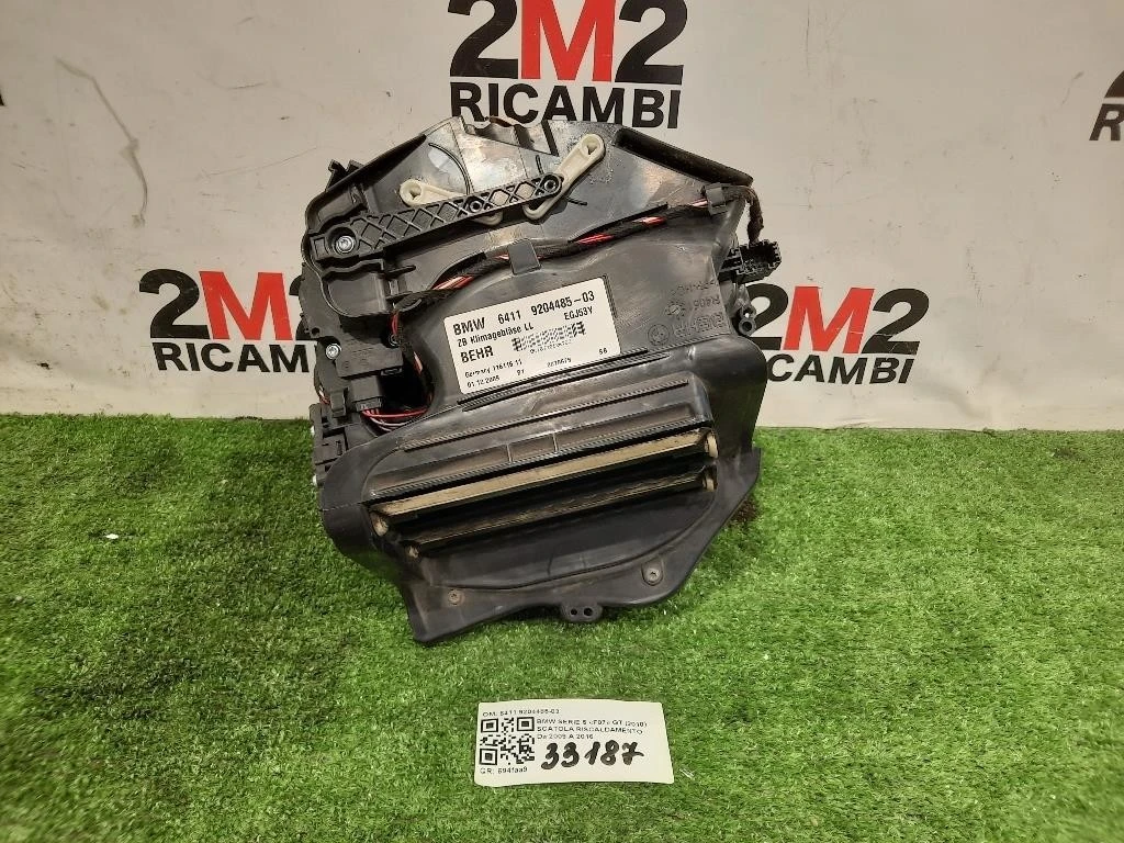 Scatola Riscaldamento 6411 9204485-03 Bmw Serie 5 F07 GT 2010